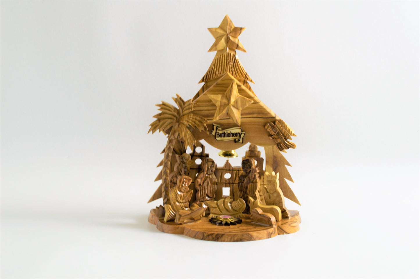 Christmas Tree Nativity (w/ Music Box)