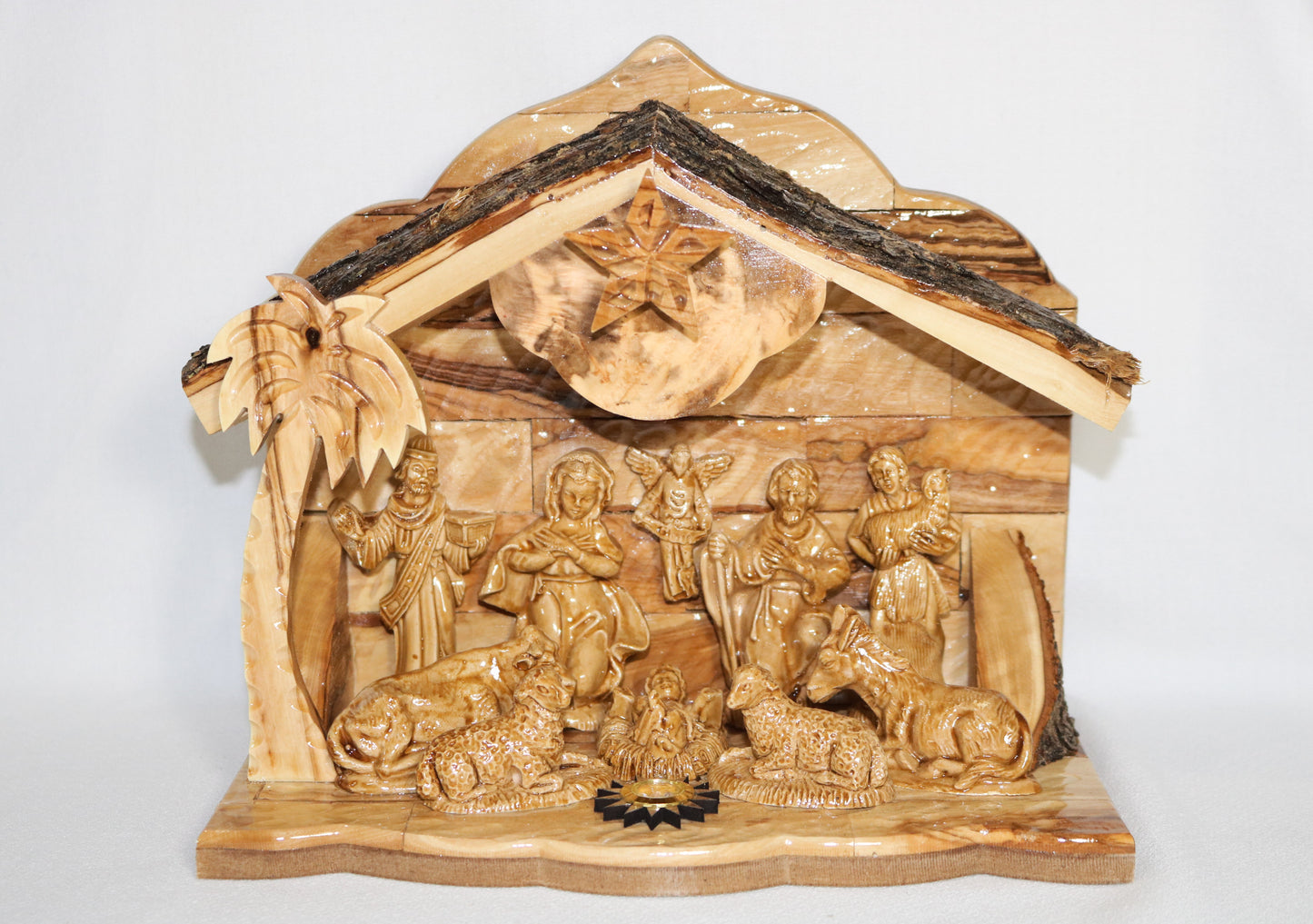 Nativity Scene (w/ Music Box)
