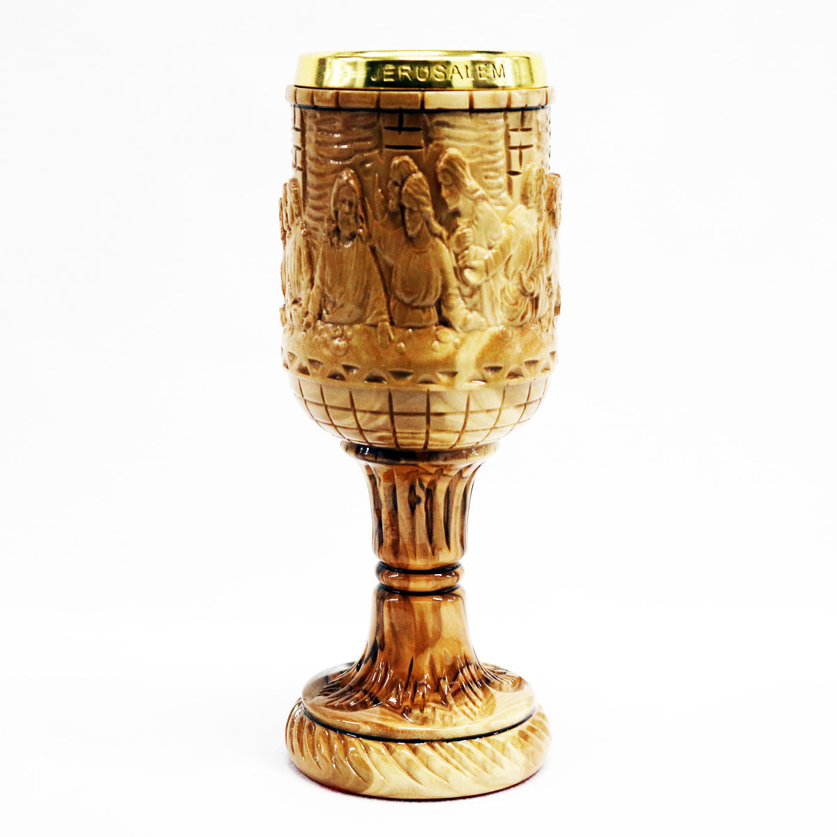 Chalice with Carved Last Supper