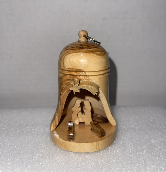 Bell Nativity Ornament